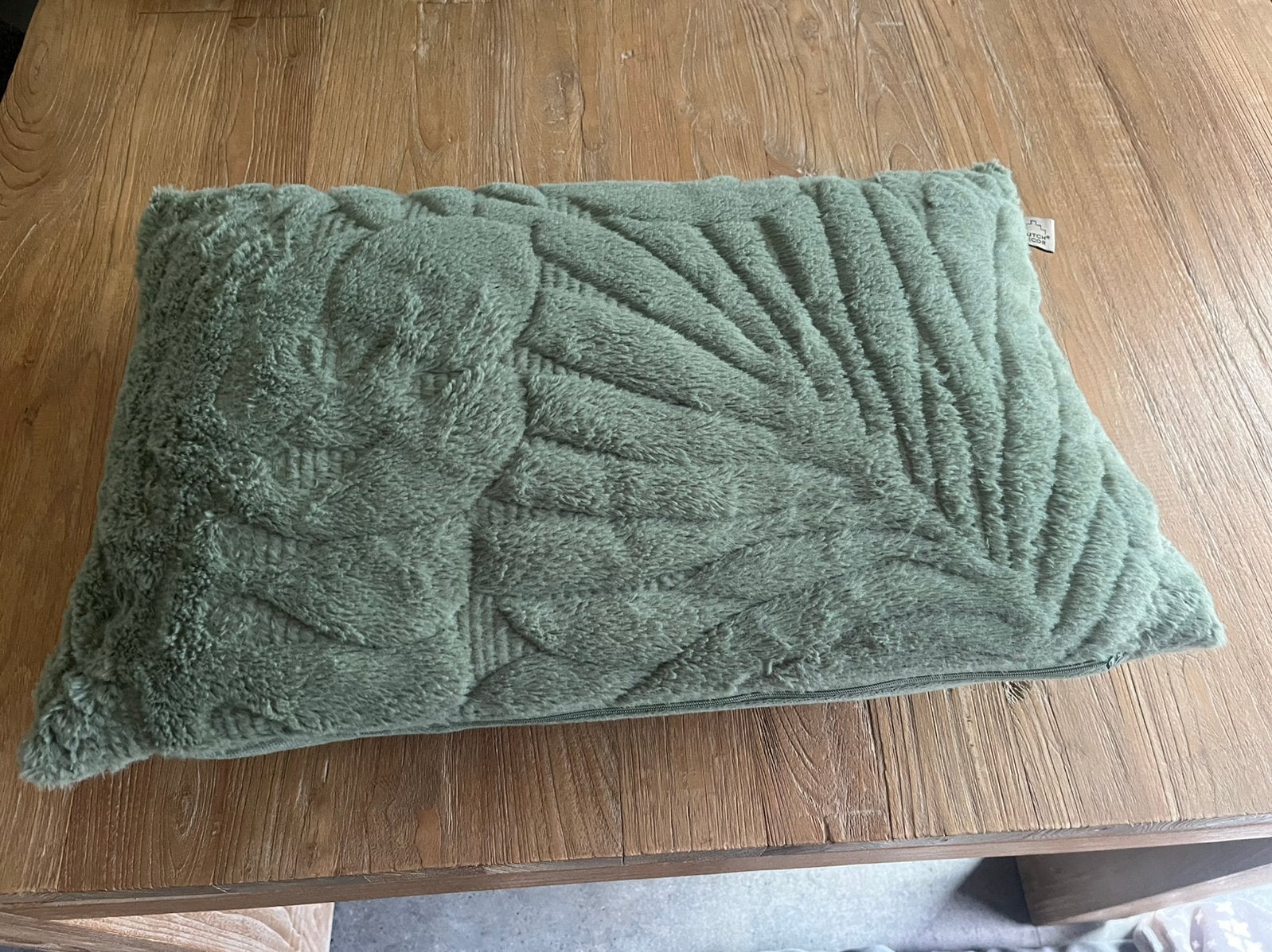 Kussentjes en plaids, Vierkant, Ophalen of Verzenden, Zo goed als nieuw, Sierkussen