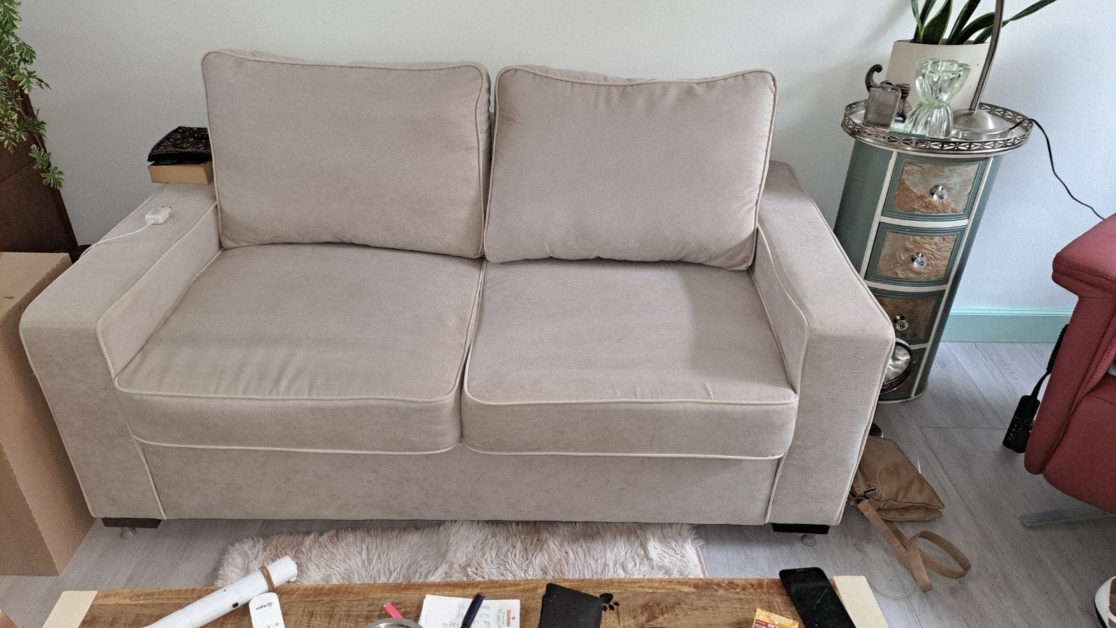 slaap bank, Ophalen, Minder dan 75 cm, 150 tot 200 cm, Tweepersoons
