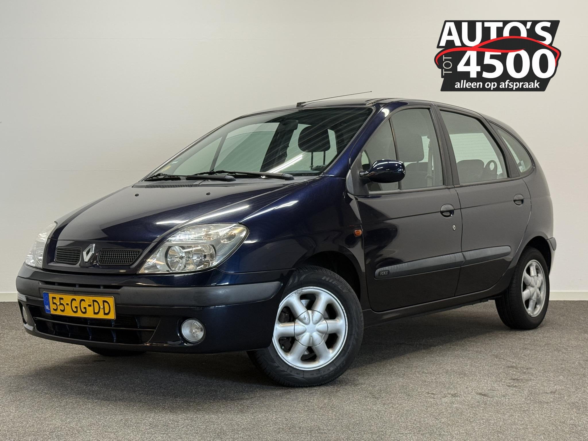 Renault Scénic 1.6-16V RXE Airco! Nieuwe apk!, Auto's, Renault, Voorwielaandrijving, Metallic lak, Gebruikt, 1225 kg