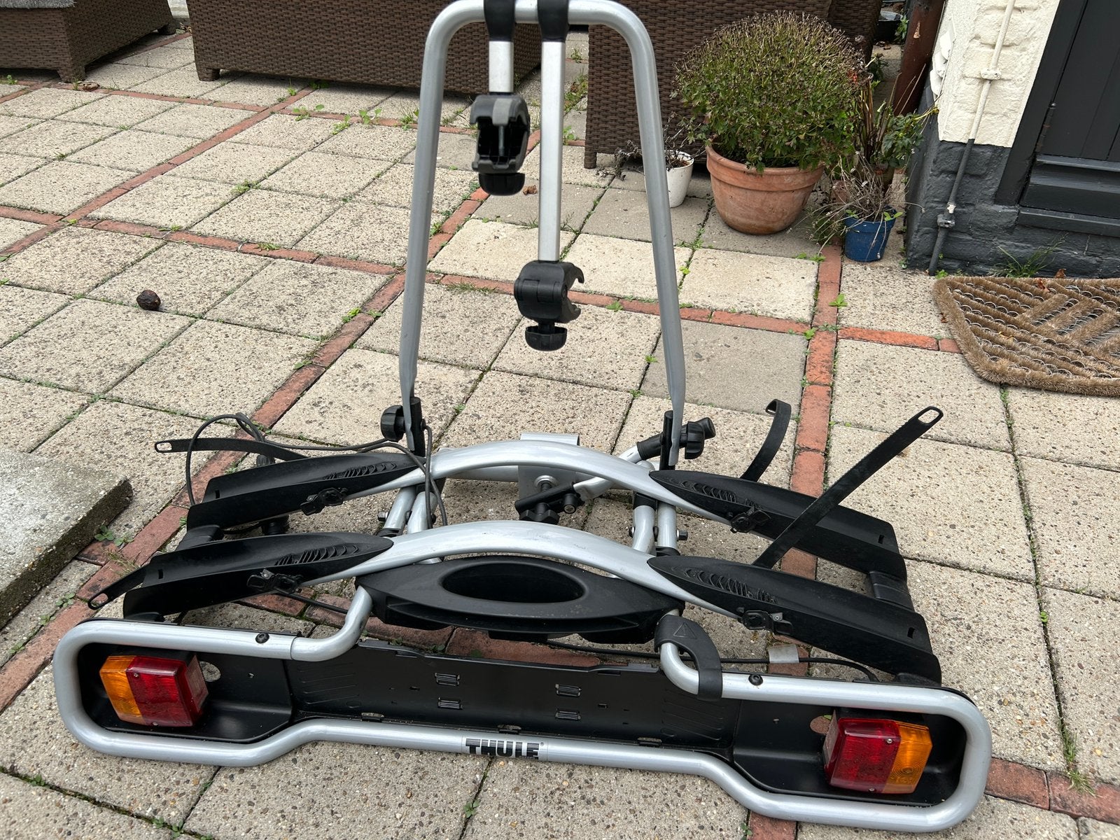 THULE Duo fietsendrager, Auto diversen, Ophalen, Zo goed als nieuw, Brede banden, 2 fietsen