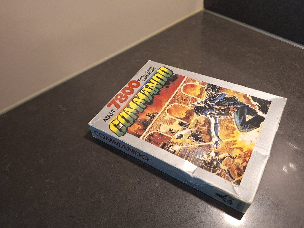 Atari 7800 Commando, Gebruikt, Shooter, 1 speler, Ophalen of Verzenden