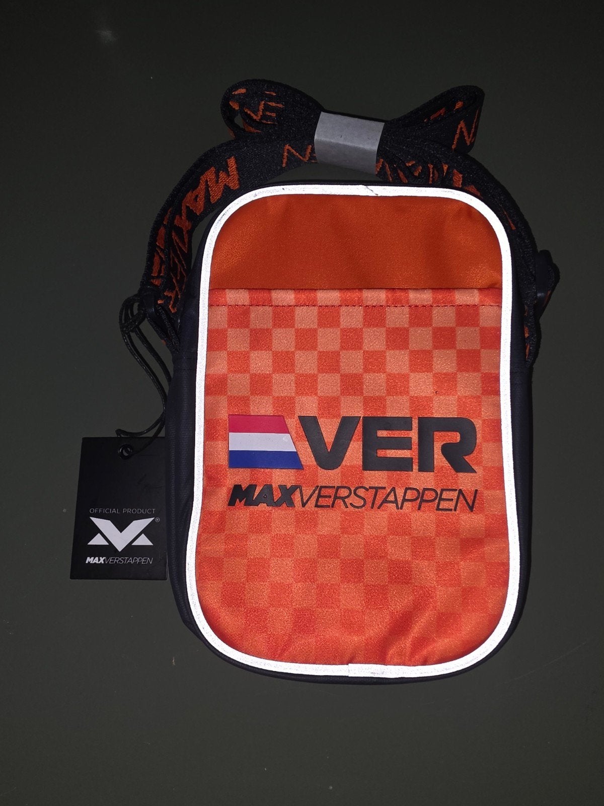 Max Verstappen Schoudertasje - Oranje/Zwart, Ophalen of Verzenden, Nieuw, Oranje, Overige merken