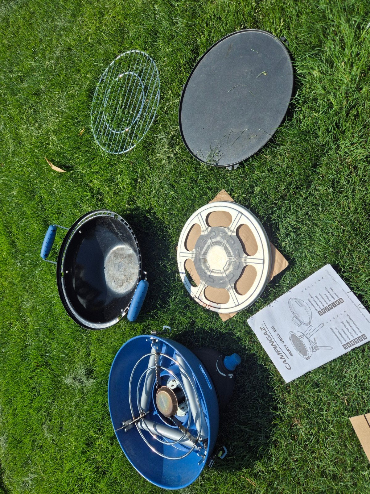 Campingaz Partygrill 400, Caravans en Kamperen, Ophalen, Gebruikt