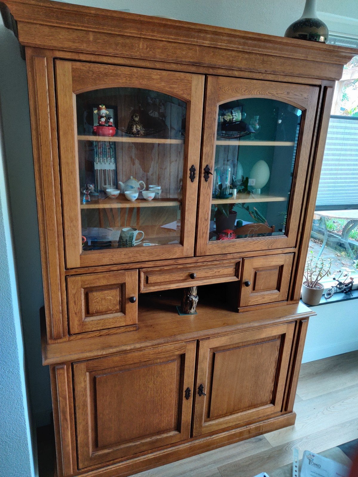 Massief blank eikenhouten meubels, Ophalen