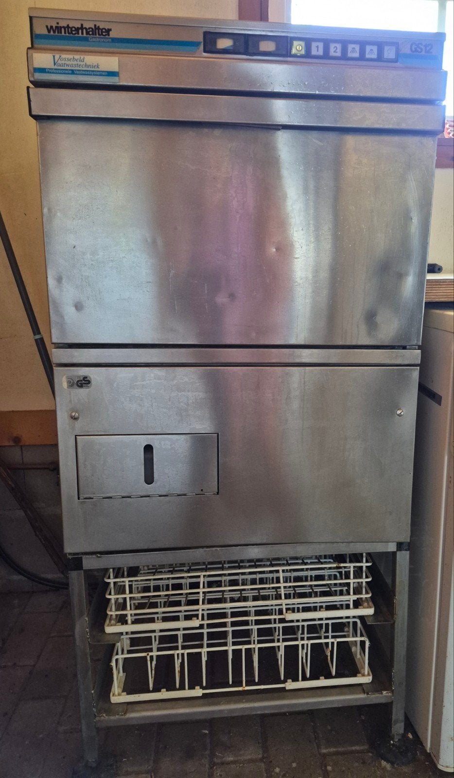 Winterhalter vaatwasser, Ophalen, Gebruikt, 95 cm of meer, 45 tot 60 cm