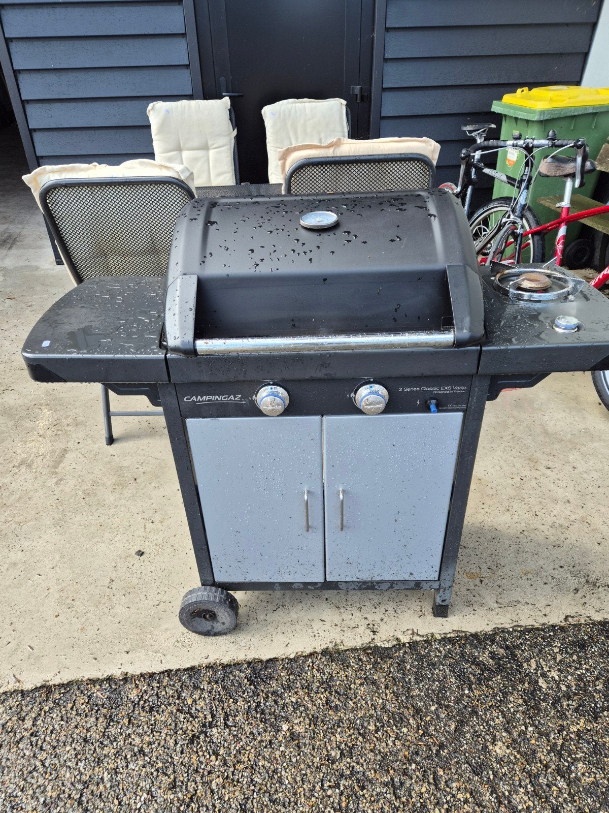 bbq campingaz, Ophalen, Gebruikt