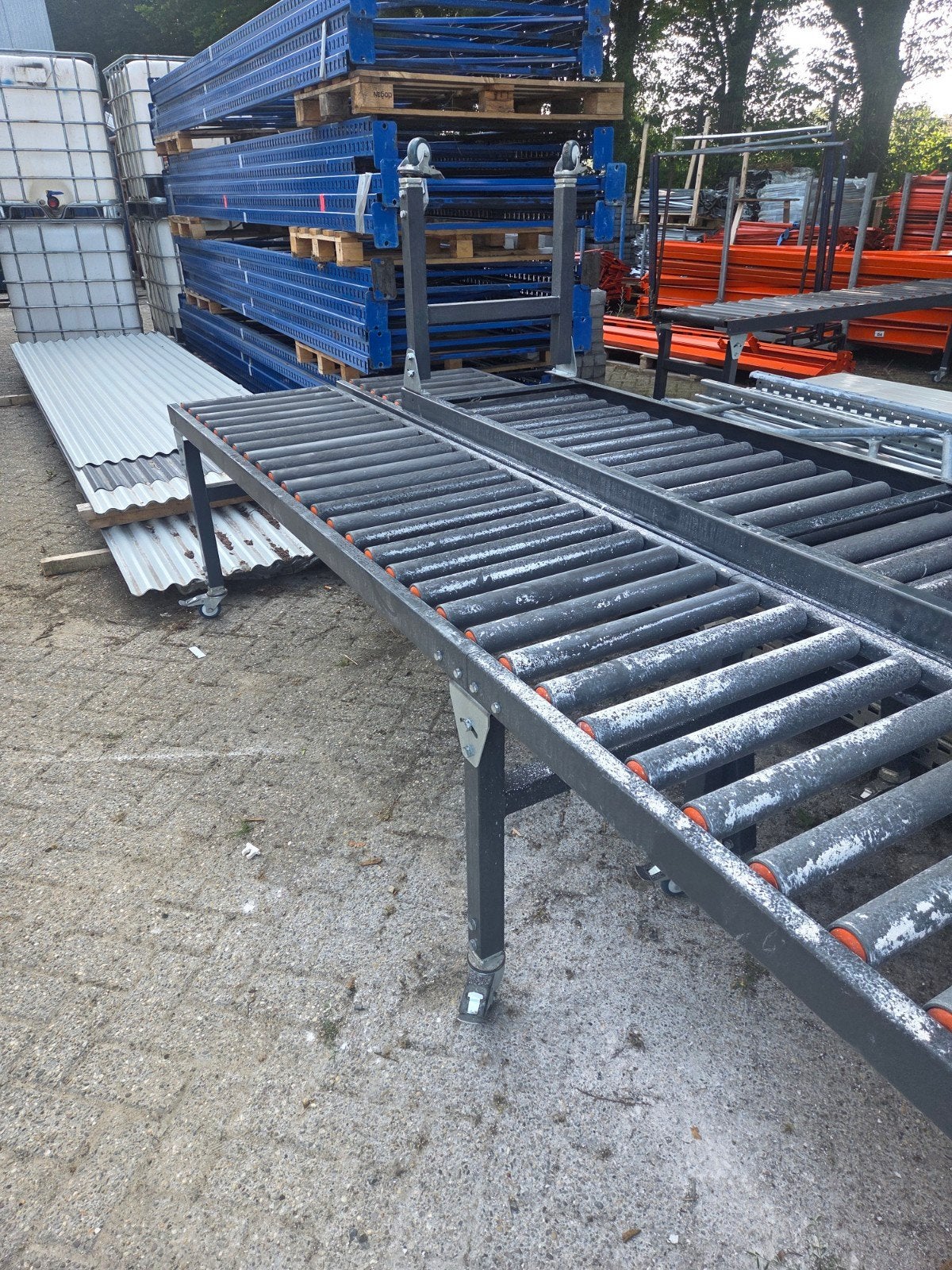 Koppelbare rollerbanden op wielen (2x3m, 2x4m), Zakelijke goederen, Kantoor en Winkelinrichting | Magazijn, Stelling en Opslag