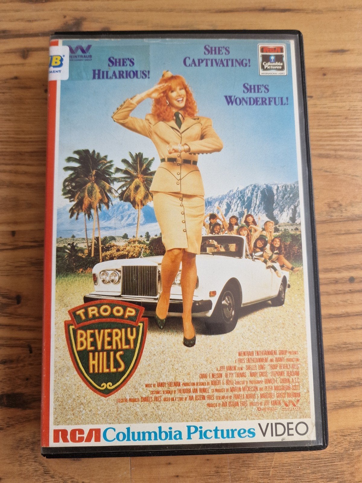 Troop Beverly Hills VHS - Komedie klassieker, Alle leeftijden, Ophalen of Verzenden, Komedie, VHS