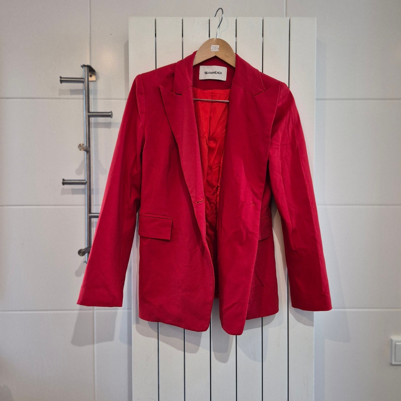silvian heach rode blazer maat 40 als nieuw, Ophalen of Verzenden, Zo goed als nieuw, Maat 38/40 (M), Rood