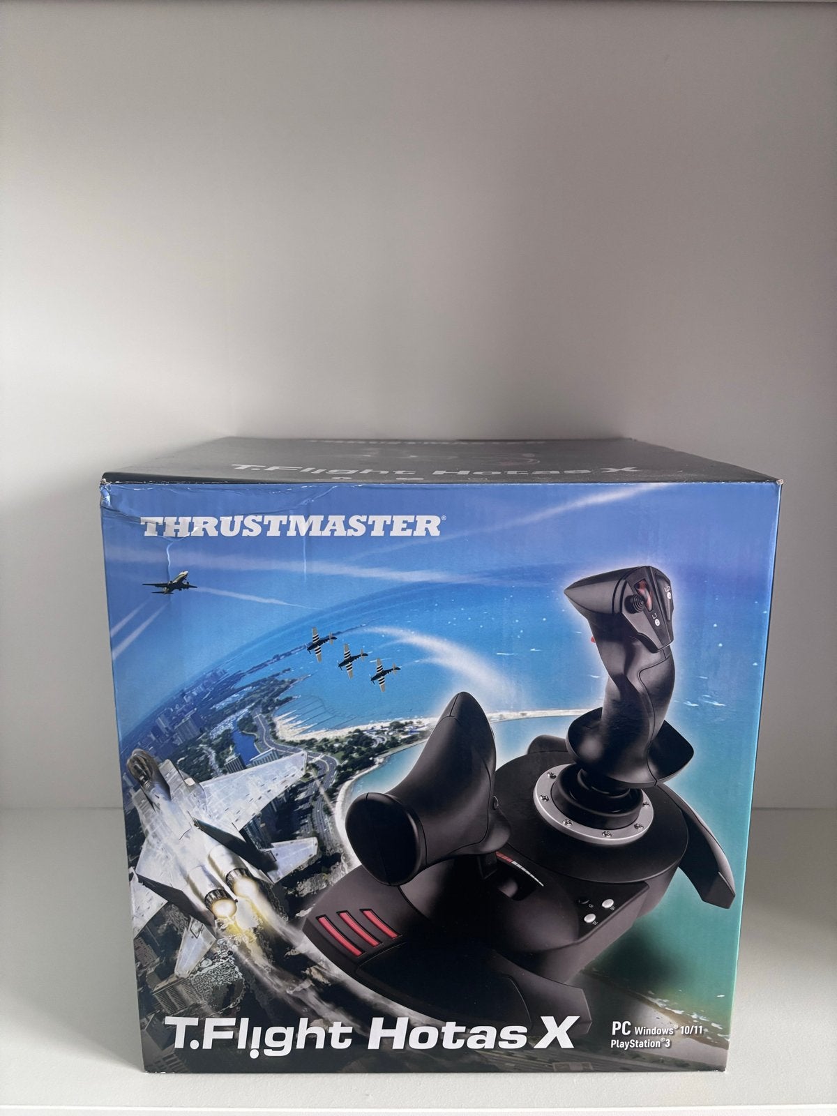 Thrustmaster T.Flight Hotas X Joystick voor PC/PS3, Inklapbaar, Ophalen of Verzenden, Zo goed als nieuw, Thrustmaster