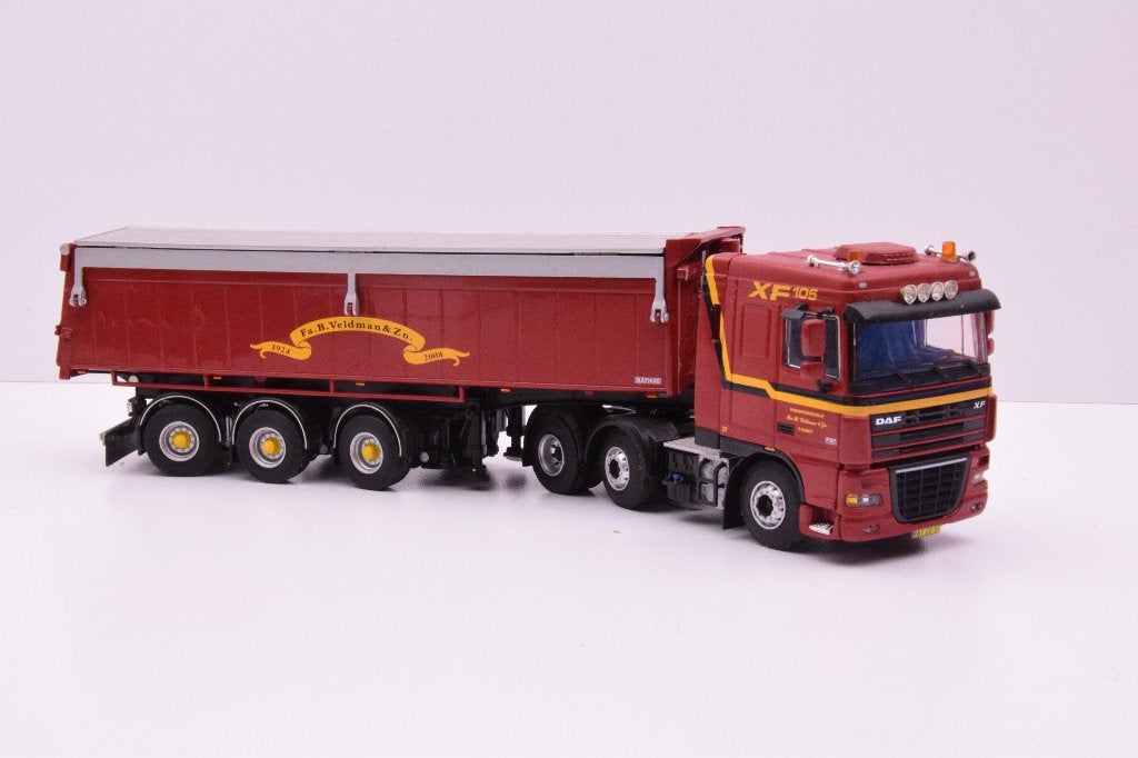 DAF XF 105 6x2  ''  Veldman Transport ''  WSI, Ophalen of Verzenden, Zo goed als nieuw, Bus of Vrachtwagen, Wsi