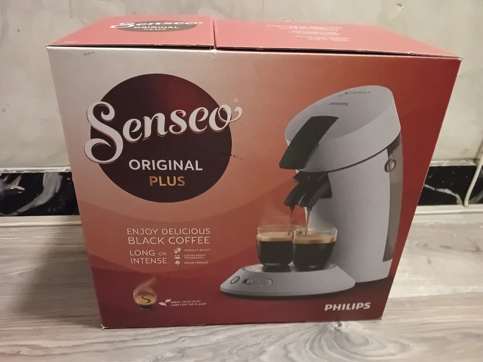 Senseo Original Plus Koffiezetapparaat - Nieuw in doos, Ophalen of Verzenden, 2 tot 4 kopjes, Koffiepads en cups, Afneembaar waterreservoir