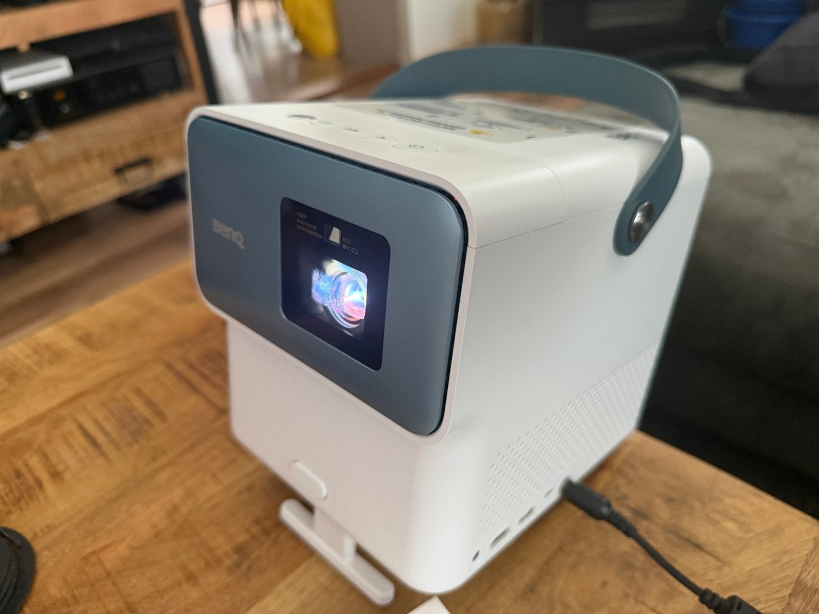 BenQ GP100 Portable Projector met Android TV en draagtas, LED, Zo goed als nieuw, Full HD (1080), BenQ