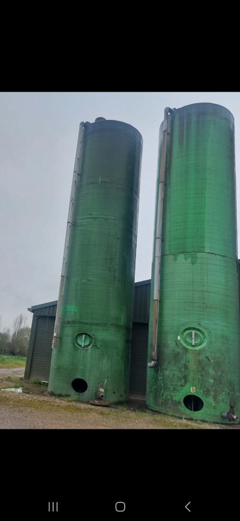 60m3 silo op rok 1x brijsilo, Dieren en Toebehoren