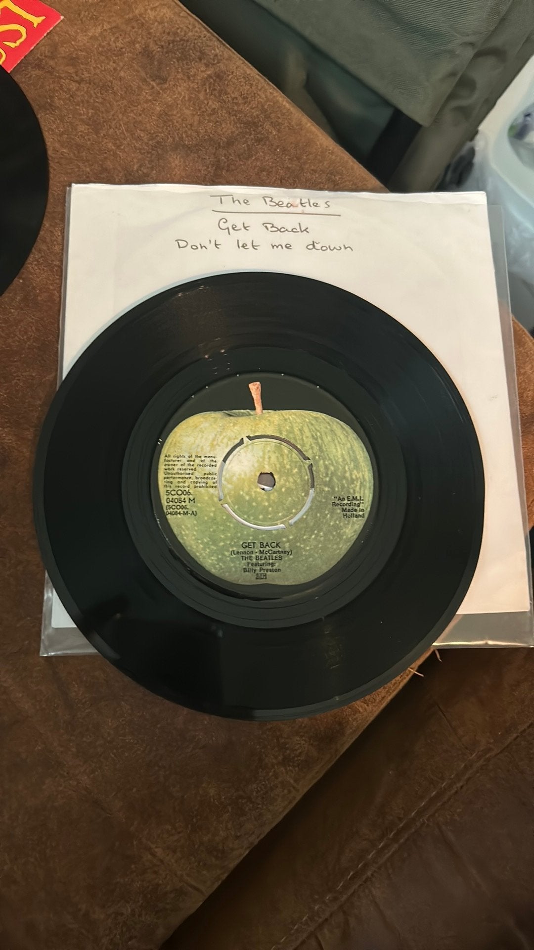 The Beatles -  get back, Ophalen of Verzenden, Zo goed als nieuw, Pop