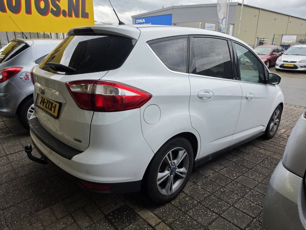 Ford C-MAX 1.0 Lease Titanium Motorprobleem! (bj 2013), Auto's, Euro 5, Gebruikt, Wit, Origineel Nederlands