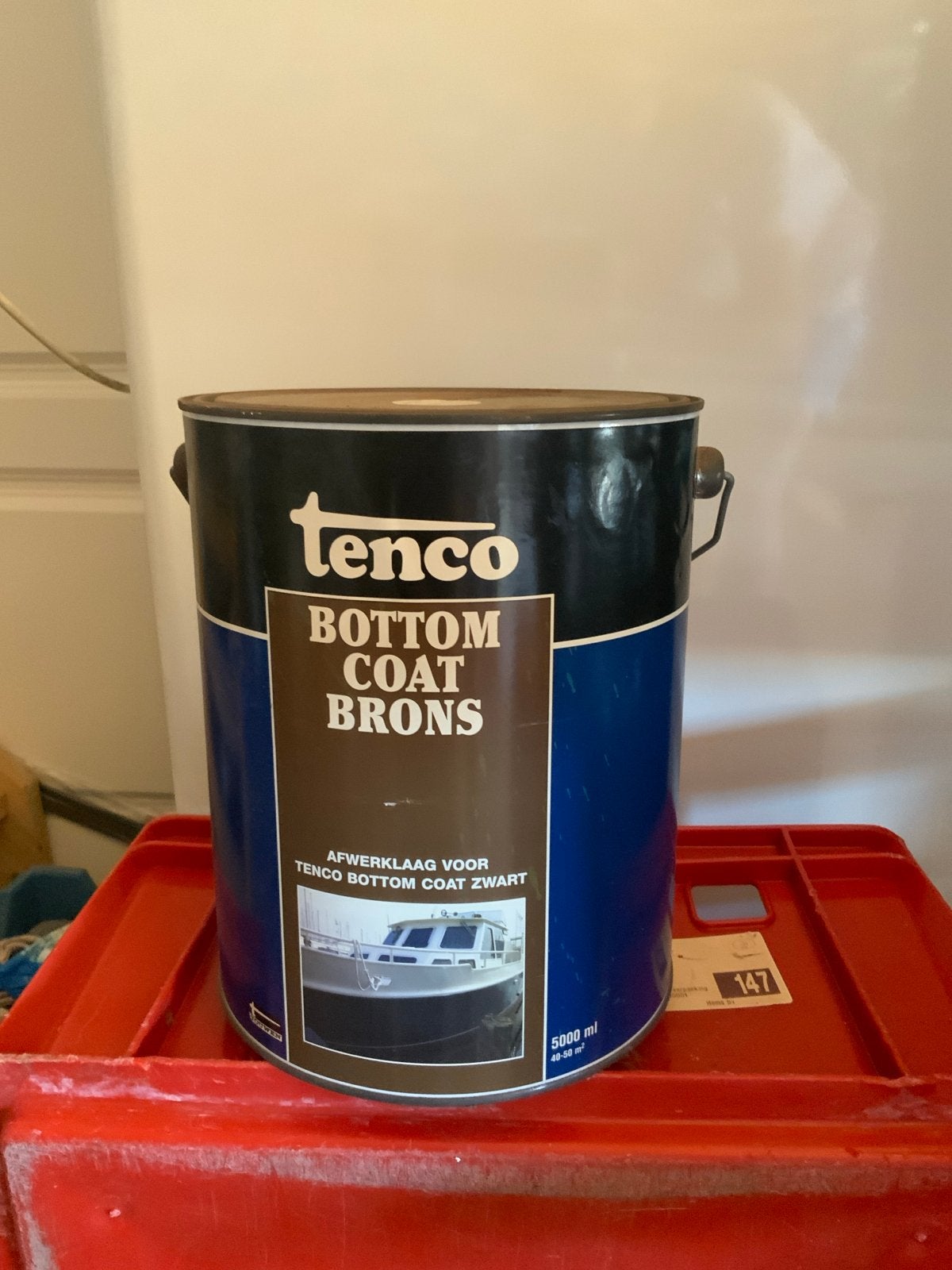 Tenco Bottom Coat Brons - 5000 ml, Ophalen, Nieuw, Verven
