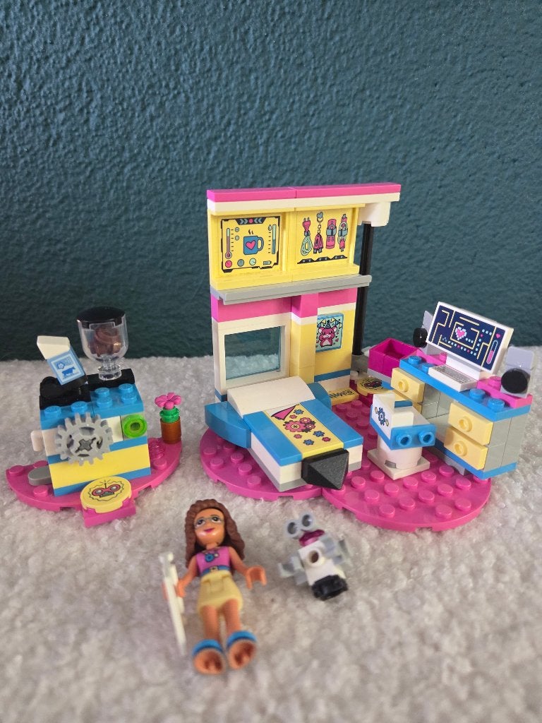 Lego Friends 41329 Olivia's luxe slaapkamer - compleet, Lego, Friends, Ophalen of Verzenden, Zo goed als nieuw