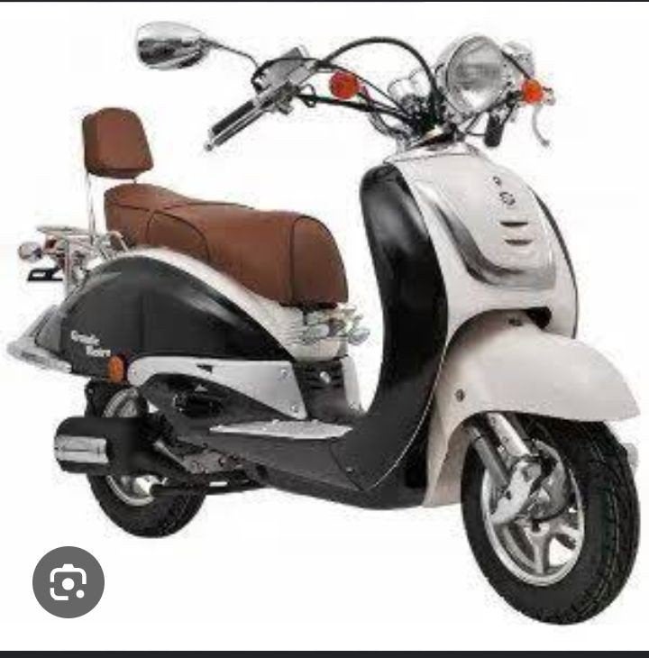 Retro scooter opknapper, Ophalen of Verzenden, Gebruikt, Benzine, Overige merken