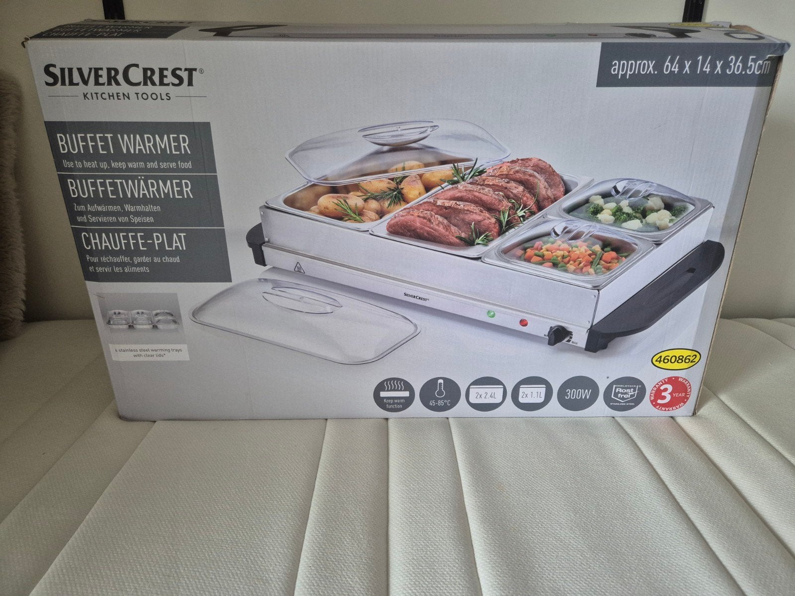 silver crest buffet warmer, Ophalen, Zo goed als nieuw