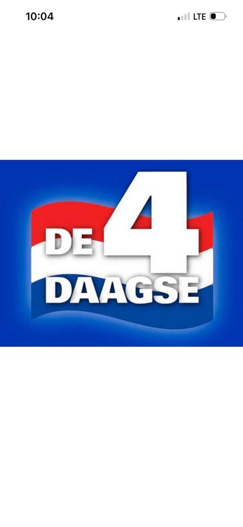 Slaap plaatsen voor  nijmeegse 4 daagse al inclusief 5 pers