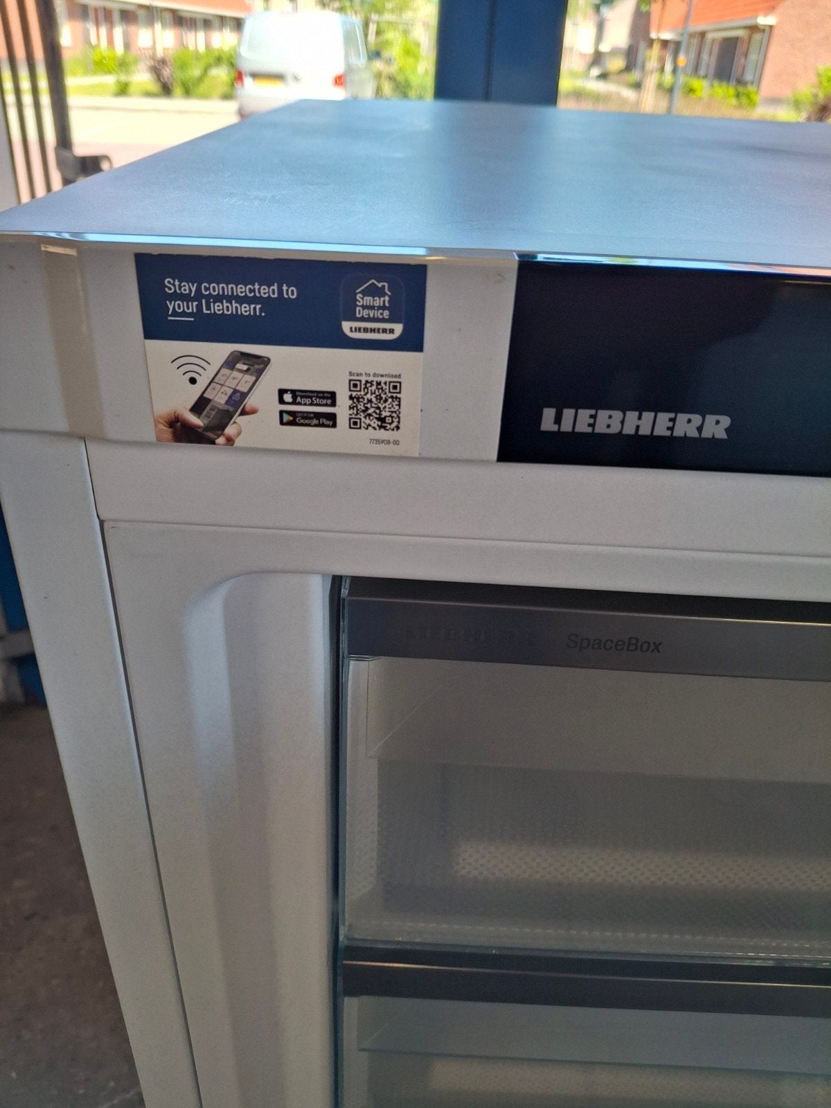Liebherr Vrieskast met NoFrost zogoed als nieuw, Vrieskast, Ophalen of Verzenden, Zo goed als nieuw, Liebherr