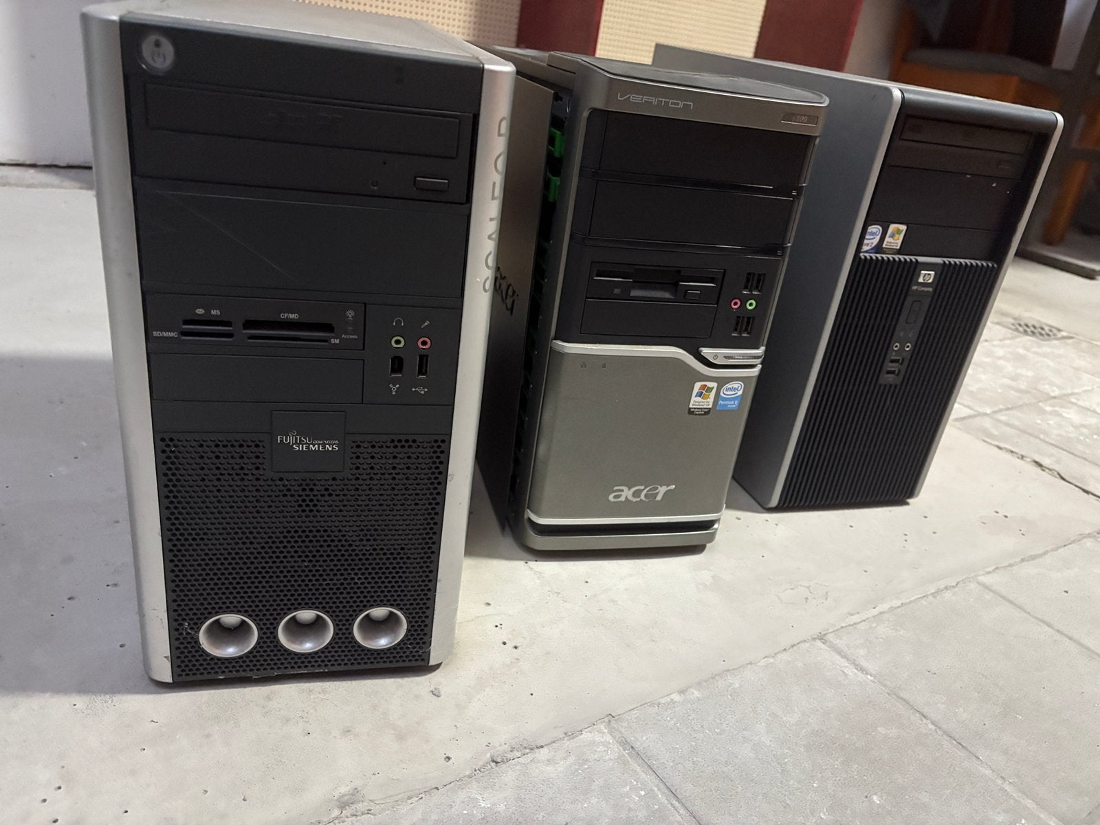 3 oude pc, Computers en Software, Apple Desktops, Ophalen, IMac, Onbekend