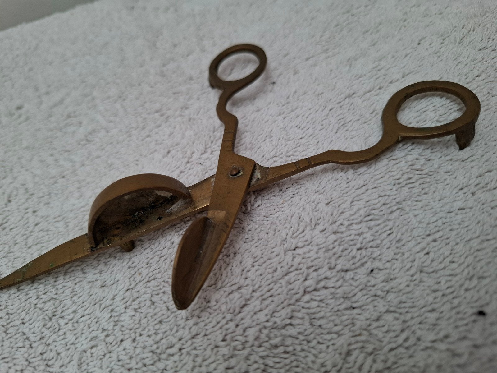 Vintage Messing Kaarsensnuiter - 19e Eeuw - 16 cm, Verzenden