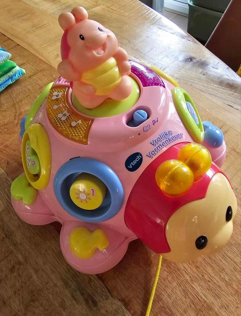 VTech Vrolijke Vormenkever - Educatief Speelgoed, Ophalen of Verzenden, Zo goed als nieuw, 6 maanden tot 2 jaar