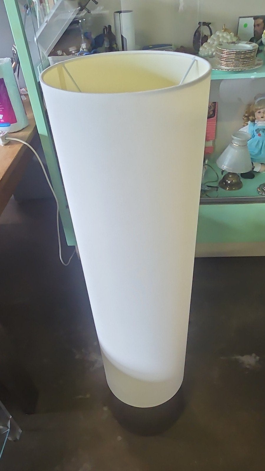 Wofi vloerlamp geperforeerde voet met licht, Ophalen, Gebruikt, 100 tot 150 cm, X