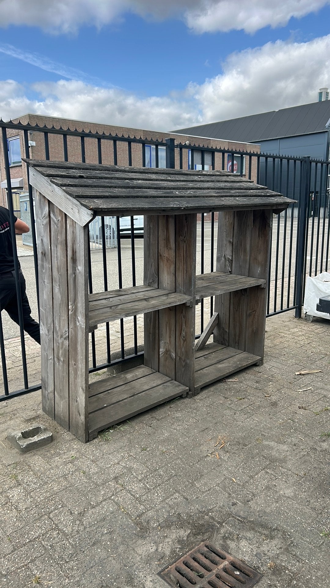 Haardhout huisje GRATIS OPHALEN, Minder dan 3 m³, Ophalen, Overige houtsoorten