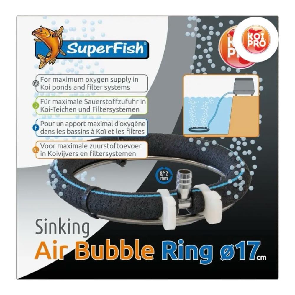 SUPERFISH BELUCHTINGS RING ZUURSTOF AIR VIJVERFILTER VIJVER, Tuin en Terras, Vijver-toebehoren, Nieuw, Overige typen, Ophalen of Verzenden