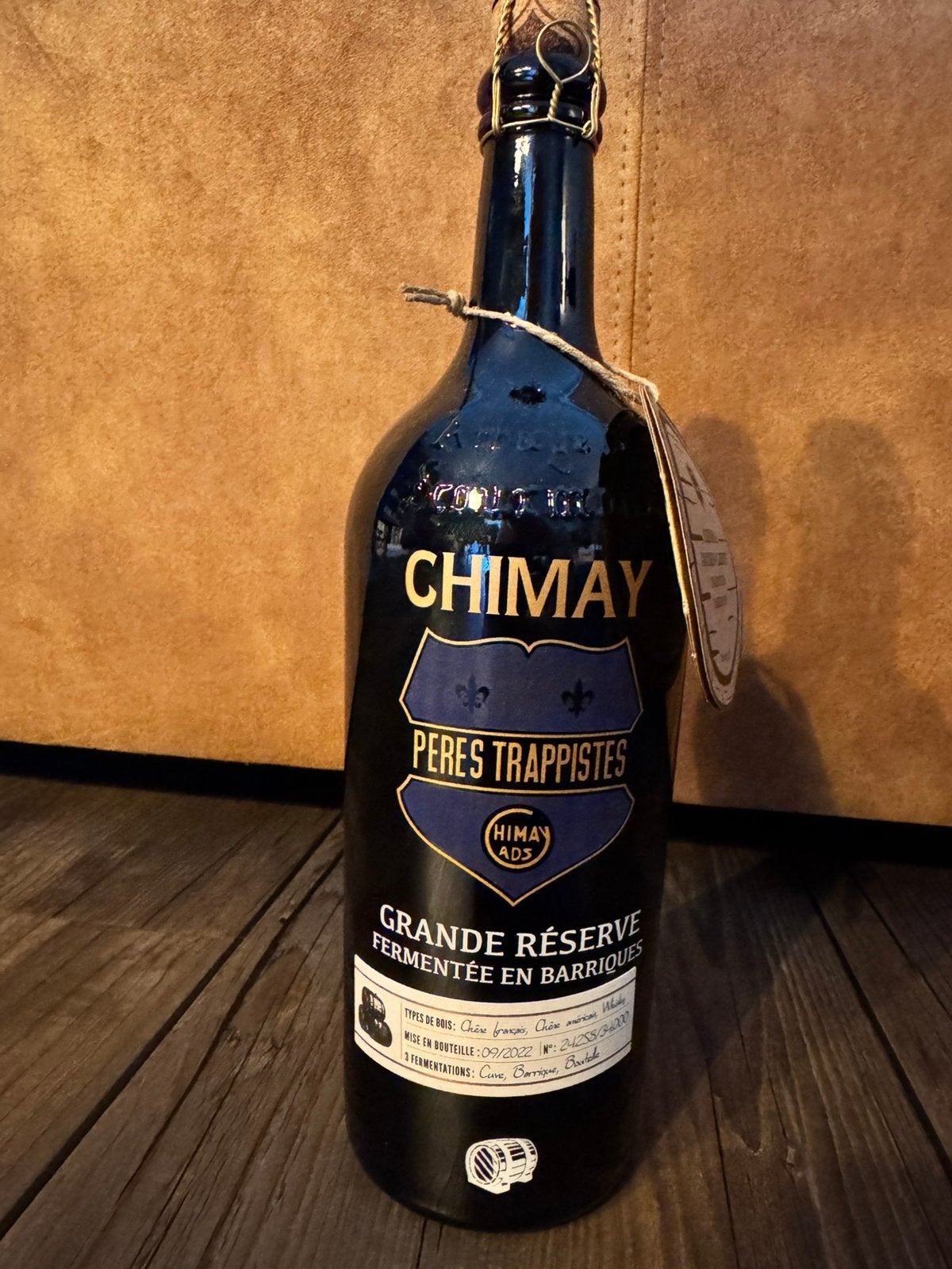 Chimay Grande Réserve Fermentée en Barriques Whisky – 75 cl, Verzamelen, Ophalen of Verzenden