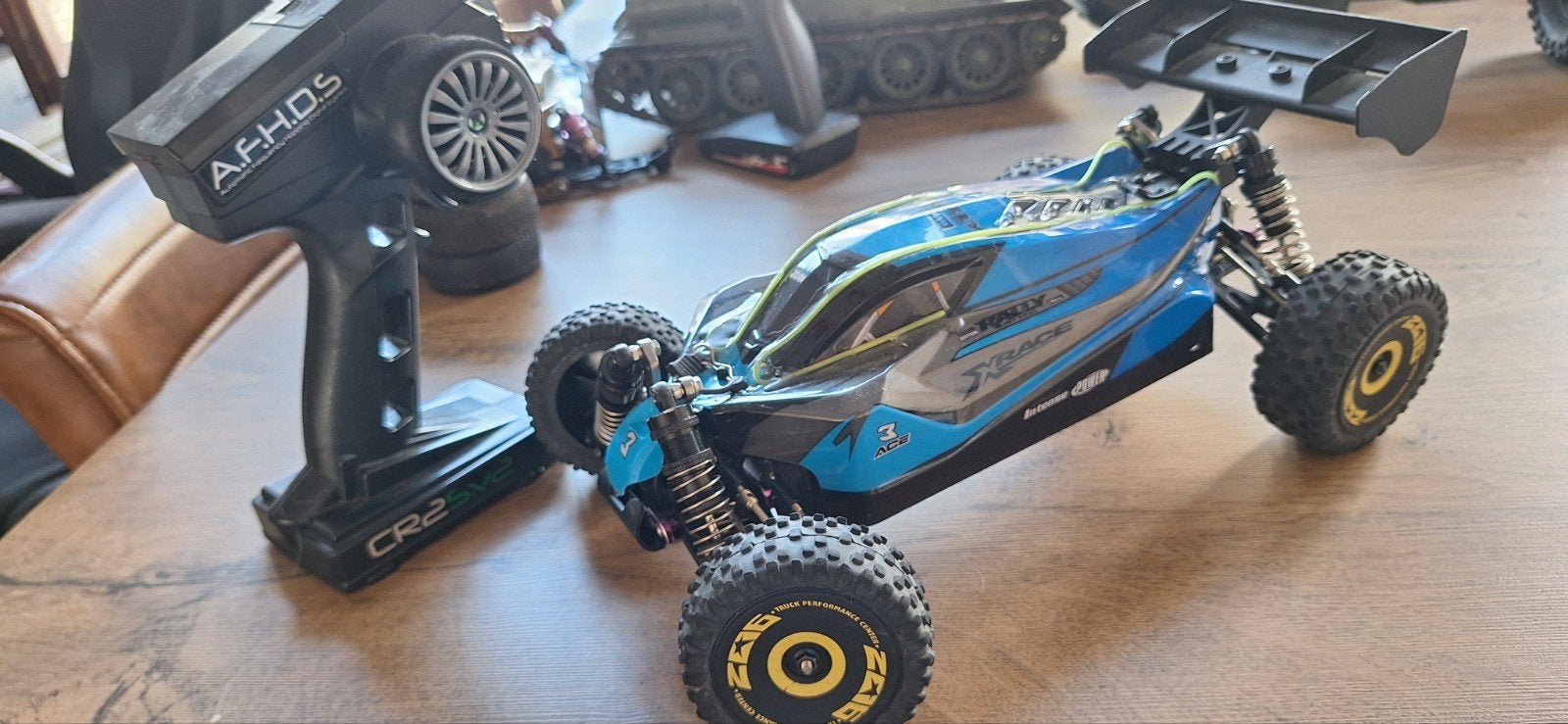 WLtoys 124019 Speedrun Project +  Onderdelenwagen, Ophalen of Verzenden, Gebruikt, Elektro, Auto offroad