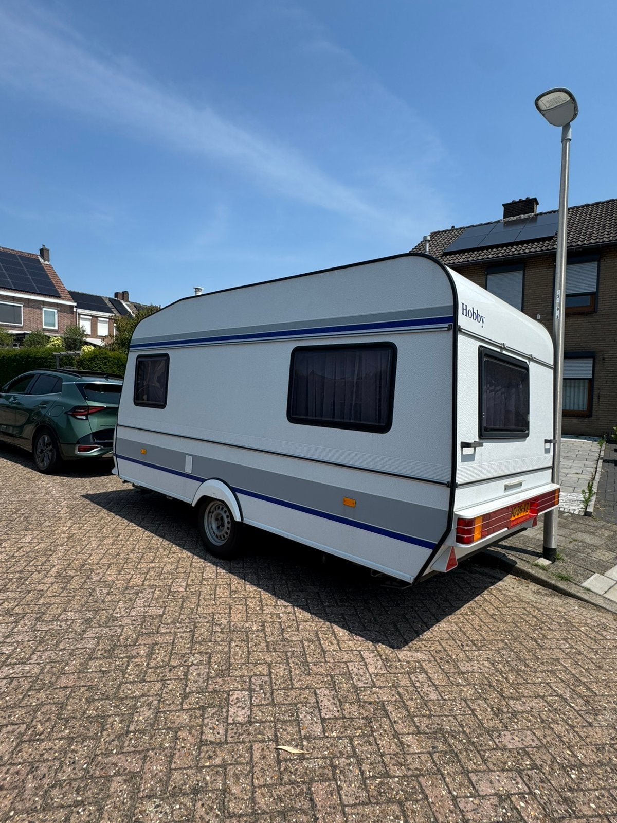 Hobby 400, Caravans en Kamperen, Hobby, Treinzit, Dwarsbed, Particulier