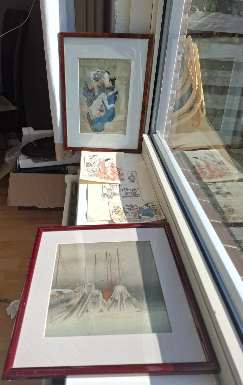 Japanse kunst. woodblock en shunga, Ophalen of Verzenden