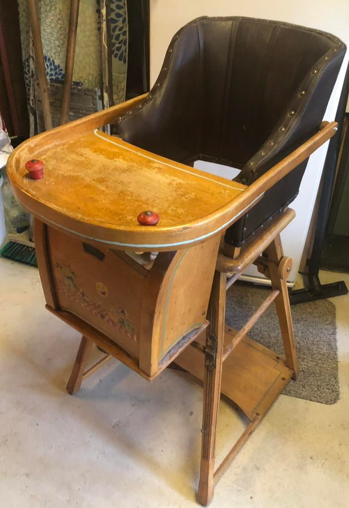 Oude kinderstoel, Antiek en Kunst, Ophalen