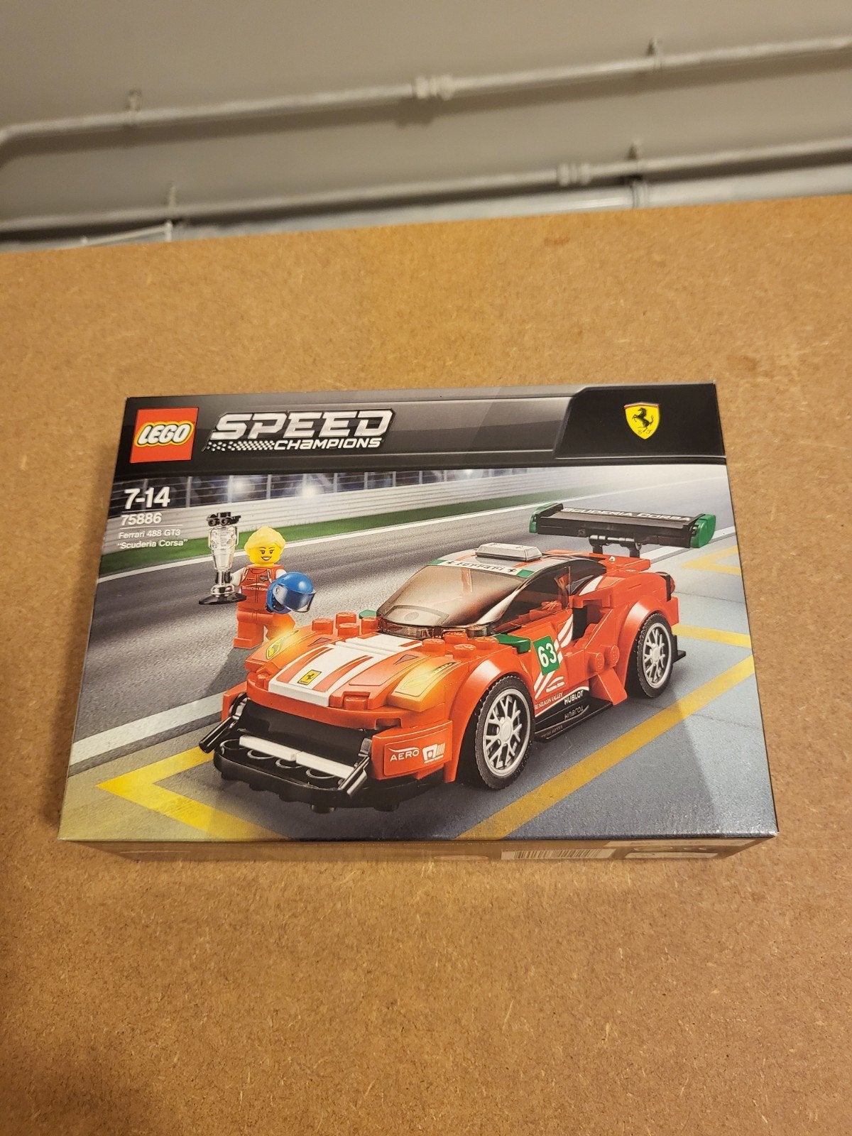 LEGO Speed Champions Ferrari 488 GT3 (75886), Kinderen en Baby's, Speelgoed | Duplo en Lego, Lego, Nieuw, Complete set, Ongeopend/sealed