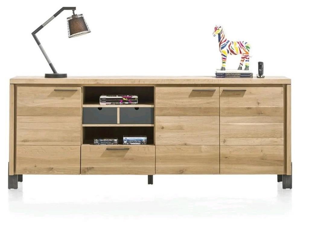 Dressoir - Henders & Hazel Modrava, Ophalen, Eikenhout, Zo goed als nieuw, 200 cm of meer