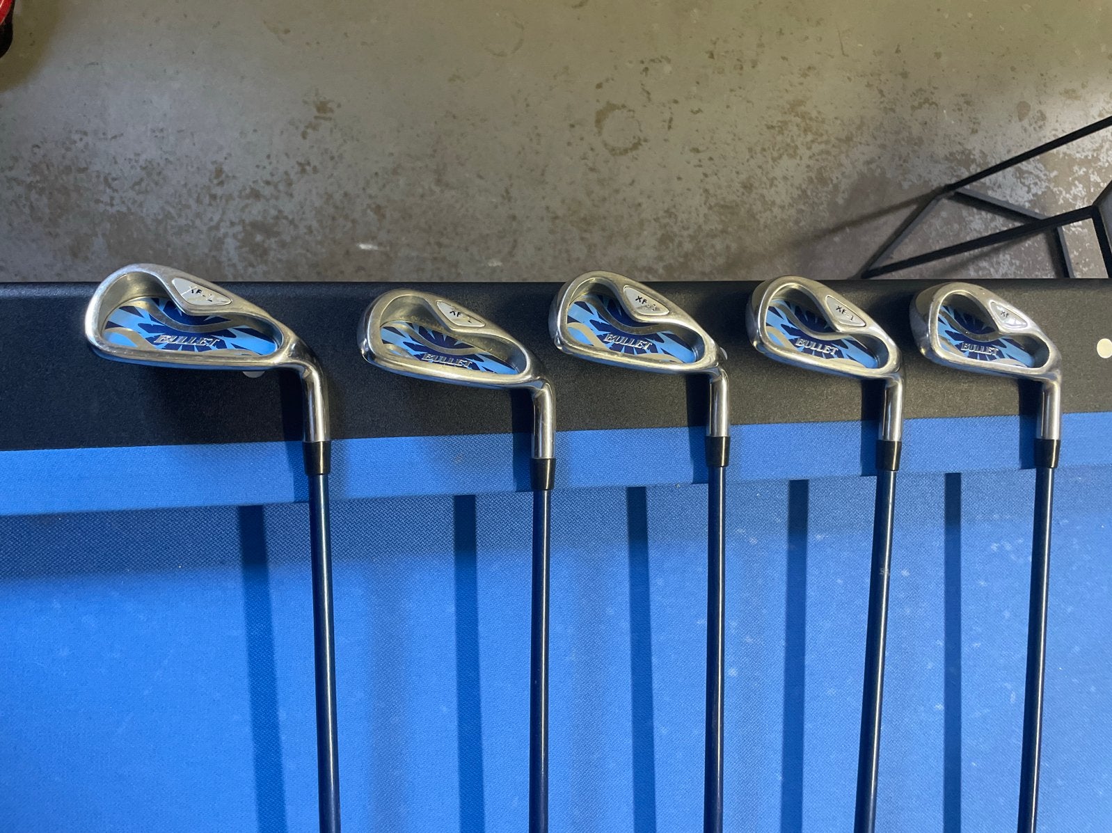 Bullet golfclubs set (7, 8, 9, S, P), Ophalen, Gebruikt, Set, Overige merken