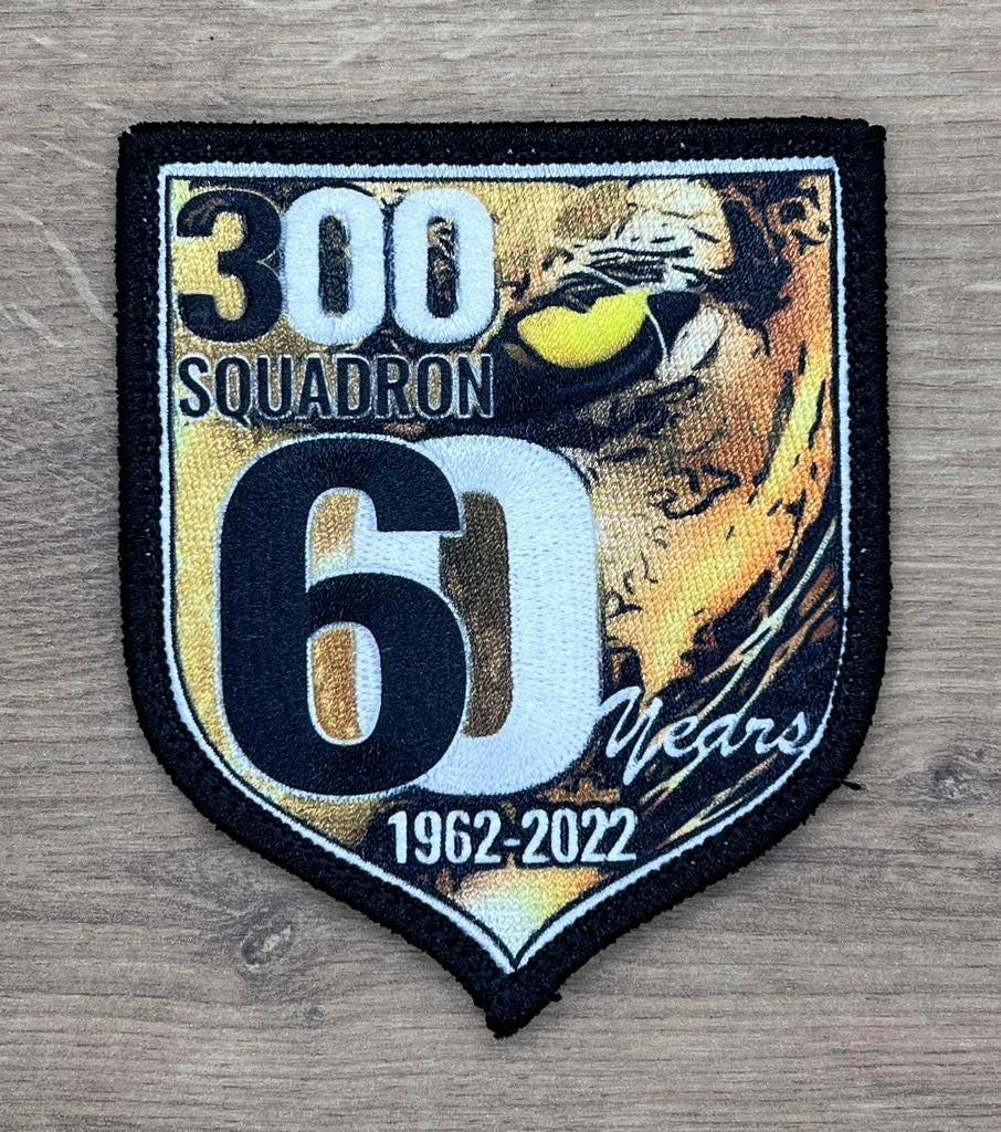 Te koop Patch Wildcats RNLAF 300 SQN 60 Years, Verzenden, Zo goed als nieuw, Patch, Badge of Embleem