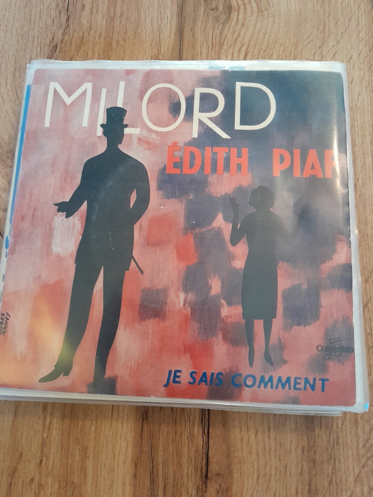 Edith piaf 7inch milord, Cd's en Dvd's, Ophalen of Verzenden, Zo goed als nieuw, Pop