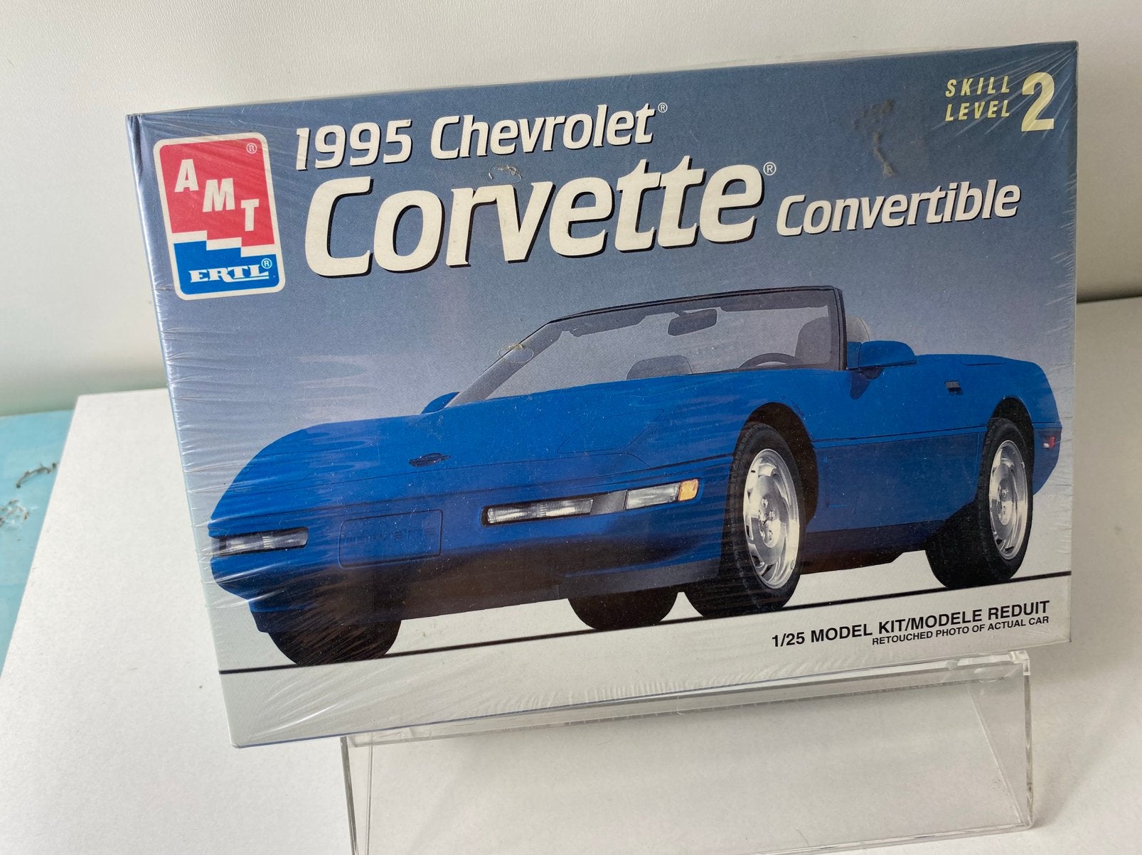 Chevrolet corvette convertible 1995- gesealed/new, Overige merken, Auto, Groter dan 1:32, Nieuw