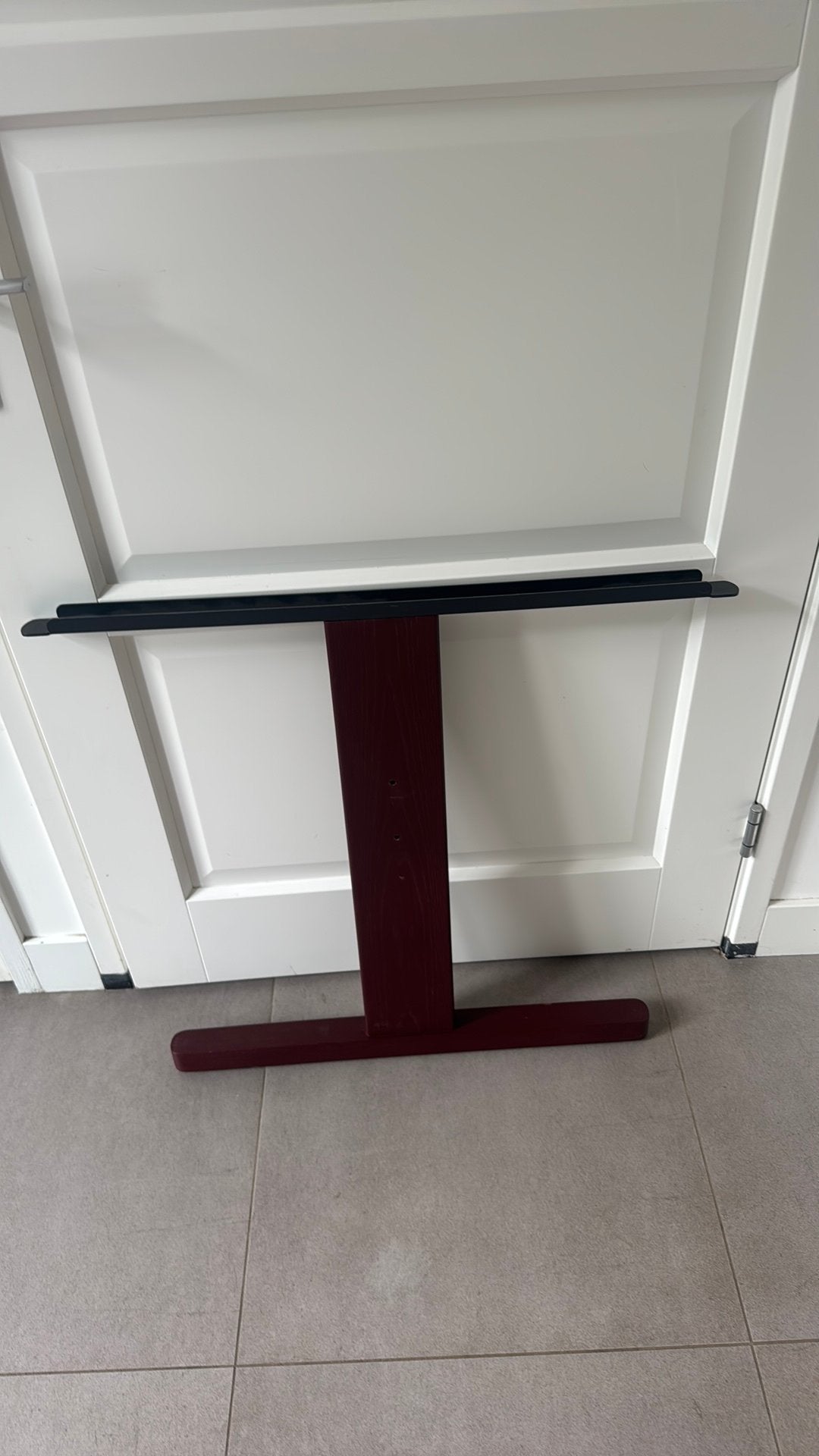 2 staanders en een verbindingstuk voor Hay Tafel Passarelle, Ophalen, Zo goed als nieuw, Rechthoekig, 50 tot 100 cm