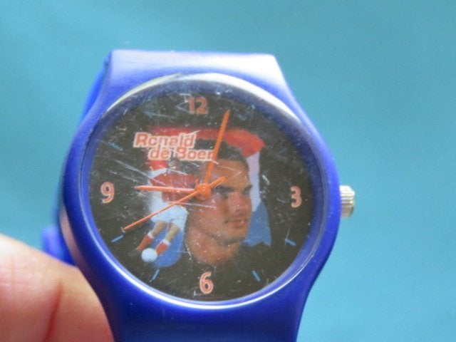 KNVB horloge Nederlands elftal Oranje Ronald de Boer, Ophalen of Verzenden, Zo goed als nieuw, Overige binnenlandse clubs, Overige typen