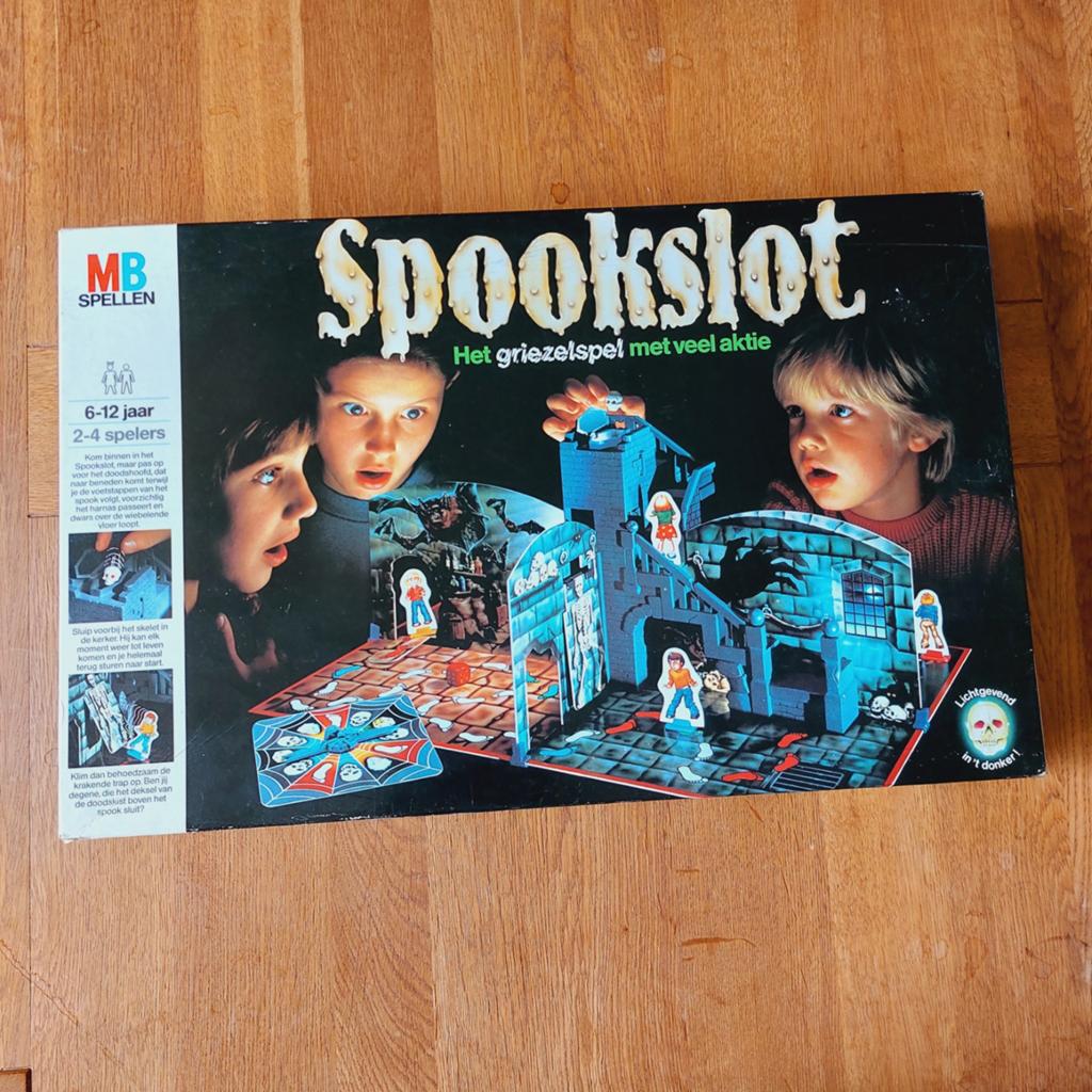 Vintage Spookslot Bordspel - Compleet en Goede Staat, Hobby en Vrije tijd, Gezelschapsspellen | Bordspellen, Drie of vier spelers