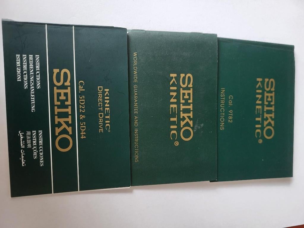 Seiko Sportura Kinetic Chromo  limited edition, Gebruikt, Staal, Polshorloge, Ophalen of Verzenden
