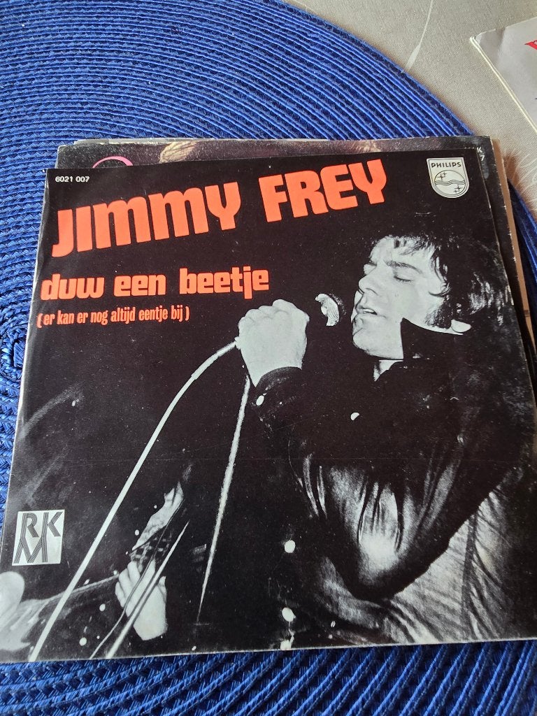 jimmy frey duw een beetje, Verzenden, Gebruikt, 7 inch, Levenslied of Smartlap