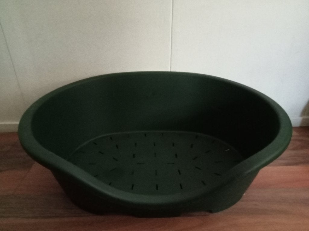 IZGS HONDENMAND KATTENMAND KUNSTSTOF GROEN 75 X 55, Dieren en Toebehoren, Ophalen, Gebruikt, Overige