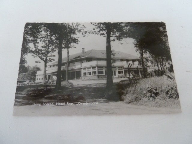 Hoog Soeren 1963 Hotel Restaurant Oranje-Oord, Ophalen of Verzenden, 1960 tot 1980, Gelopen, Gelderland